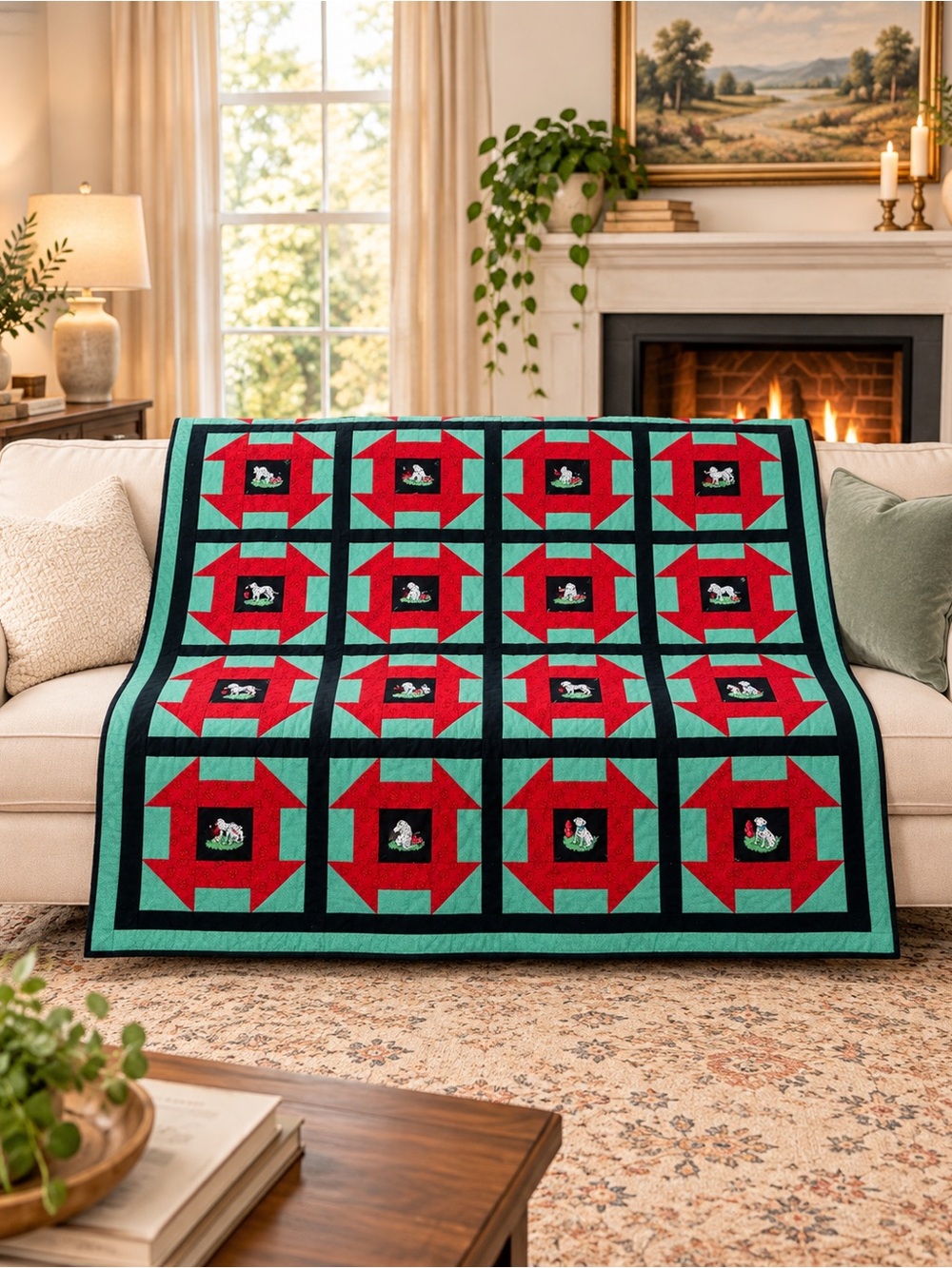 QUILT BLANKET (54X55)